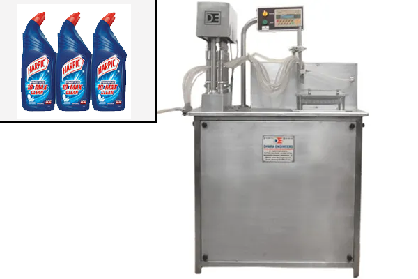 Automatic Toilet Cleaner Filling Machine