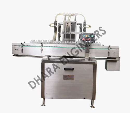 Automatic 4 head digital liquid fillng machine